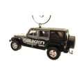 thumbnail image 2 of 2014 Jeep Wrangler JKU JK Falken Tires Custom Christmas Ornament 1:64 Gray, 2 of 3