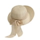 thumbnail image 1 of Sombreros de mujer de color sólido de moda lindo sombrero de sol con lazo sombrero de pescador sombrero de playa sombrero de poliéster para mujer, 1 of 2