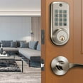 BUYISI Entry Door Lock Electronic Keypad Deadbolt AutoLocking Anti
