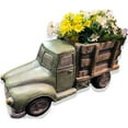 thumbnail image 1 of Esschert Design ZYCT272 19.8 in. Stake Box Truck MGO Planter, Green, 1 of 1