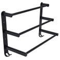 thumbnail image 3 of Bath Towel Bar, 3 Tiers  Bathroom Towel Rack Modern Style Wall Mounted  Multipurpose  for Kitchen, 3 of 8