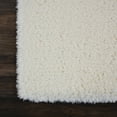 thumbnail image 4 of Nourison Ultra Plush Shag Solid Ivory 2'2" x 3'9" Area Rug, (2x4), 4 of 8