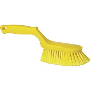 

Vikan Ergonomic Washing Brush- Soft/Split - Yellow (1 Unit)