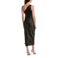 thumbnail image 2 of Halston womens  Viola Satin Gown, 2, Black, 2 of 3