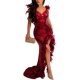 thumbnail image 4 of Vestido de noche elegante de manga larga para mujer, elegante, para discoteca, para otoño e invierno, 4 of 5