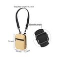 thumbnail image 7 of Lava Multipurpose Sling Bag - Adjustable Nylon Crossbody/Waist Pack (7.9", Brown), 7 of 7
