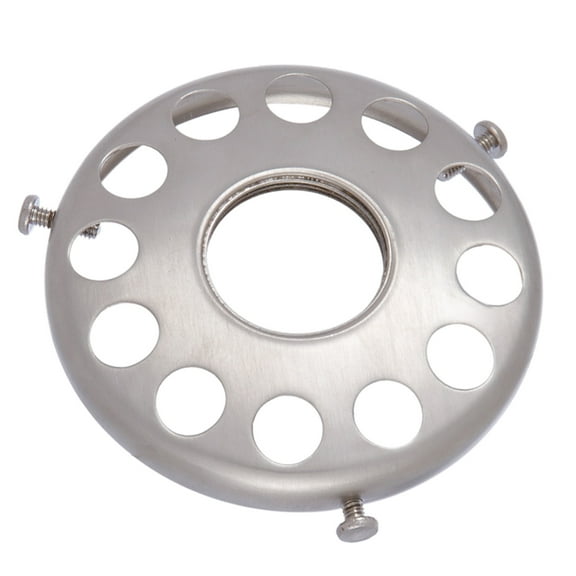 B&P Lamp® Satin Nickel 3 1/4 Inch UNO Shade Holder