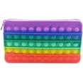 thumbnail image 1 of Fidget Pencil Case, Pop It Bubble Pencil Case Fidget para la escuela, Simple Sensory Silicone Bubble, Bubble Fidget Papelería Bolsa de almacenamiento Descompresión para niños Adepaton WMCH-398, 1 of 7