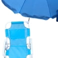 thumbnail image 3 of Sillas plegables para acampar para niños, silla plegable portátil multiusos de tela Oxford para exteriores con tubo de acero grueso, color azul, 3 of 5