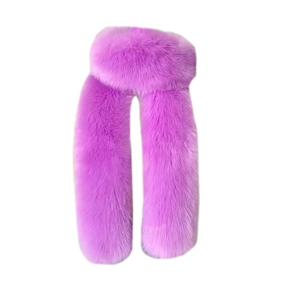 Faux Furs Stoles for Ladies Wedding Evening Party Long Scarf Shawl Wrap