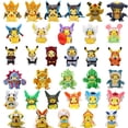 thumbnail image 2 of Muñeco de Peluche de Pikachu de Pokémon, 18-21cm de felpa de juguete, serie Charizard Snorkel Cloak, colección de muñecos de regalo, 2 of 3
