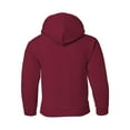 thumbnail image 3 of Gildan - Heavy Blend Youth Hooded Sweatshirt - 18500B - Cardinal Red - Size: L, 3 of 3