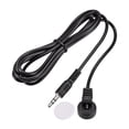 thumbnail image 1 of Unique Bargains IR Infrared Receiver Extender Cable 0.14' Jack 4.9FT Long 26ft Receiving Distance Black Flat Head, 1 of 4