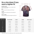 thumbnail image 5 of Naloa Fireworks2 Men's Loose Fit Cuban Collar Short-Sleeve Shirt, Hawaiian Shirts, Mens Shirts Casual for Everyday Wear Outings-X-Large, 5 of 5