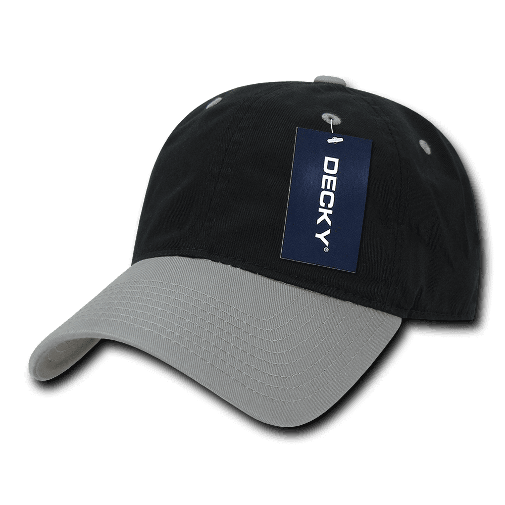 DECKY Washed Cotton Polo Vintage Low Crown Cap Caps Hat Hats For Men
