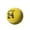 A002- B, variant on Mini Rubber Basketball Ball, 3.5 Inch Mini Basketball, Small Basketball for Student, Indoor Basketball, No-Inflation High-Elastic Bounce Ball, 24 Printed Yellow Design, Durable