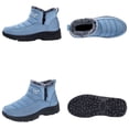 thumbnail image 3 of Women's Snow Boots Faux Fur Lined Winter Boots Waterproof Insulated Snow Shoes, 3 of 6