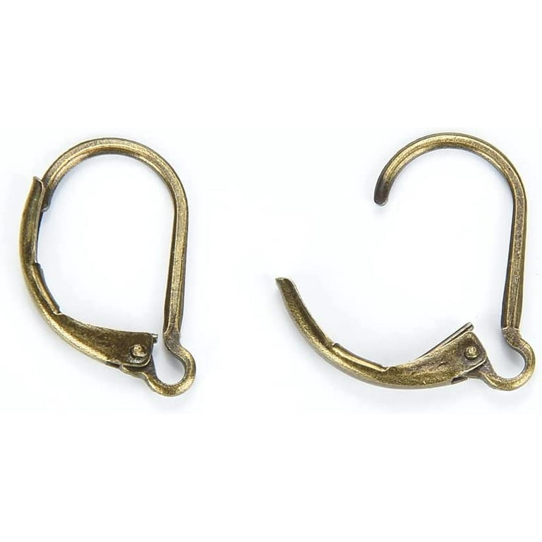 20-100pcs Gold Plated Earring Hooks,brass Earwire,jewellery