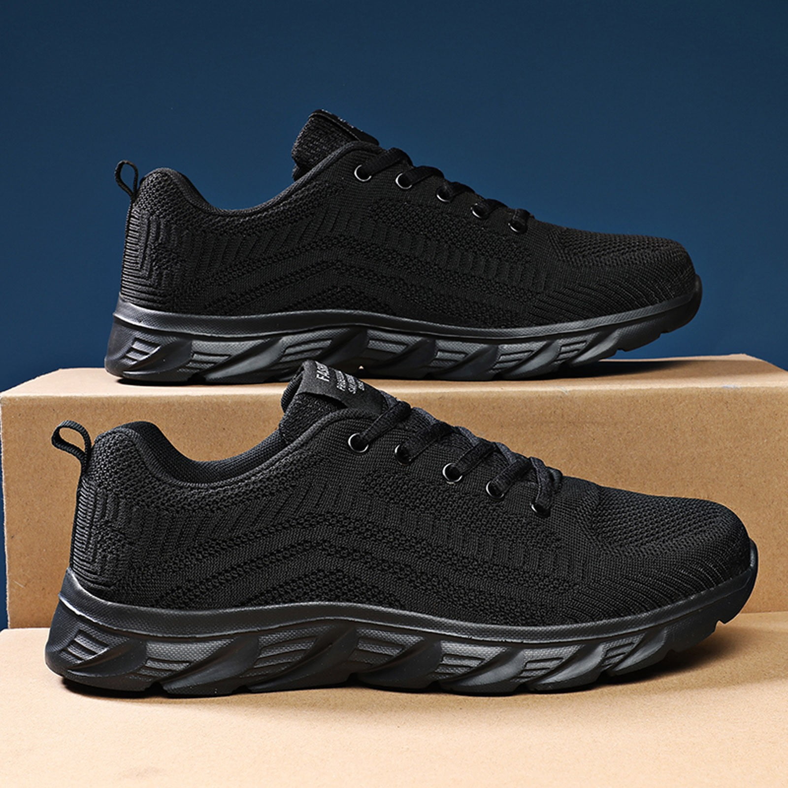 Tennis Shoes Men Men's Core Jogger Sneakers Black,41