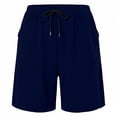 thumbnail image 3 of yillto Mens Casual Shorts 5 Inch Summer Loose Elastic Waist Comfy Breathable Athletic Jogger Shorts, 3 of 4