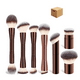 thumbnail image 1 of Set 7 Brochas Maquillaje Profesional Alto Nivel Belug, Color Marrón, 1 of 5