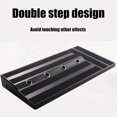 thumbnail image 5 of Guitar Effect Pedal Accessories Guitar Pedal Panel Guitar Effects Pedal Board Guitar Pedalboard Case with Hook and Loop Tape Black Marble, 5 of 5