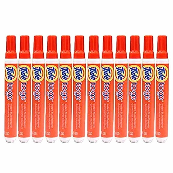Tide Pens To Go Instant Stain Remover 10ml (0.33 FL oz.) - (Pack of 12) by Tide