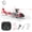 Red/1 Battery, variant on K2000 UH-60 Blackhawk RC Helicopter, 2.4GHz 6 Axis Gyroscope RC Military Helicopter, 6CH RC Aircraft with 3 Speed Mod, Altitude Hold & Optical Flow Positioning for Adults
