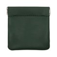 thumbnail image 2 of Ounissouiy Bolsa de cuero portátil impermeable multiusos ligereza bolsillo pequeño conveniente Mini bolso monedero mujer maquillaje Almacenamiento y organización del hogar Verde negruzco, 2 of 6