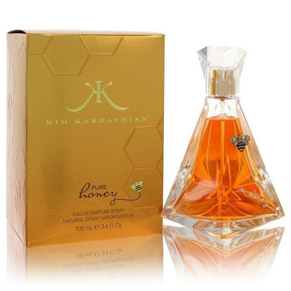 Kim Kardashian Pure Honey by Kim Kardashian Eau De Parfum Spray 3.4 oz for Women Pack of 2