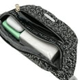 thumbnail image 5 of Unique Bargains 1 Pc Fanny Pack Bamboo Leaves Pattern Waist Bag Black, 5 of 6