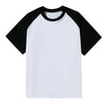 thumbnail image 7 of Generic Men's Big and Tall Casual T-Shirts Raglan Sleeve Crew Neck Loose Baseball Tops Athletic Summer Tees, 7 of 7