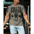 thumbnail image 3 of Gymish PULL TO POWER Workout T-Shirt – Funny Gym Shirt for Men, Lifting T-Shirt for Deadlift, Powerlifting & Strength Training, 3 of 6