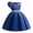 Blue, variant on mgoYE Girls Party Dress Flower Girls formal Tulle Dress Princess Pageant Birthday Party Wedding Bridesmaid Ball Gown Long Dance Dresses(Pink,7-8 Years)
