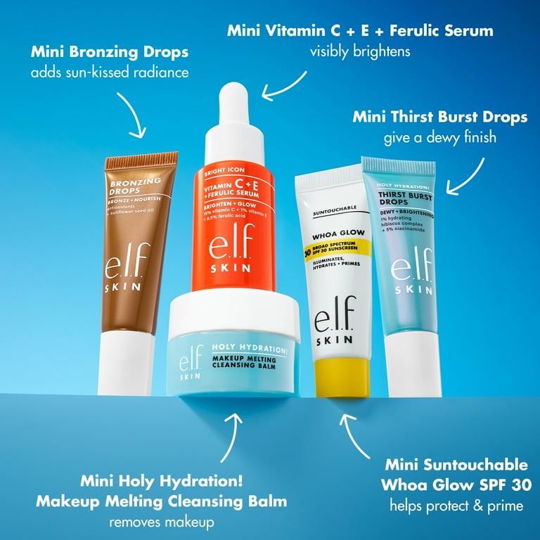 e.l.f. SKIN Best & Obsessed Skincare Kit, 5pc - Walmart.com