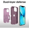 thumbnail image 5 of OtterBox iPhone 13 Mini & iPhone 12 Mini Only - Commuter Series Case - Maven Way Pink - Slim & Tough - Pocket-Friendly - with Port Protection - Non-Retail Packaging, 5 of 7