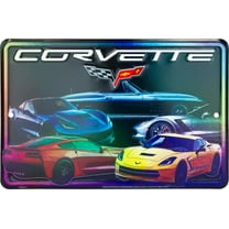 Hangtime Corvette-5 Models-Multi Color 8x12 Parking Sign