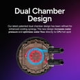 thumbnail image 6 of Cooler Master MLX-D36M-A25SZ-V1 Atmos II 360 VRM freedom CPU Liquid Cooler, aRGB AMD AM5|4, Intel i9 LGA 1851|1700 - Black, 6 of 10