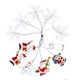 thumbnail image 1 of Moyic Cadena de lámpara de decoración 10 LED 2M / 78.6 pulgadas Cadena de lámpara de ambiente de nieve y Papá Noel Alimentado por Luz Iluminación navideña Moyic HA012769-00, 1 of 1