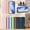 Pink, variant on Multi-Angle Stand Wallet Case for Xiaomi Redmi Note 14 4G RFID Blocking Folio Blue