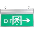 thumbnail image 1 of 110-220V LED Emergency Exit Sign,High Quality High Brightness Display Panels,Acrylic Green Signal Lamp,Security Alarm, 1 of 5
