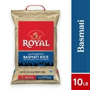 Authentic Royal Basmati White Rice, 10 lbs