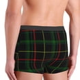 thumbnail image 6 of Black Watch Tartan Underwear Male Sexy Print Customized Scotland Plaid Gingham Boxer Briefs Shorts Panties Soft Underpants, 6 of 7