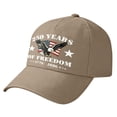 thumbnail image 4 of UngA America 250th Anniversary Hat Adjustable Embroidery Patriotic Baseball Cap 250th Anniversary USA Hat for Men Women,One Size, 4 of 4