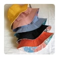 thumbnail image 3 of COCOpeaunt Fashion Rainbow color Women Man Hat Bucket Cap Cotton Casual Bucket Fishing Fisherman Beach Festival Sun Tie Dye High Quality, 3 of 6