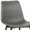 Gray Faux Leather, variant on Armen Living Monte Modern Faux Leather Dining Side Chair in Black