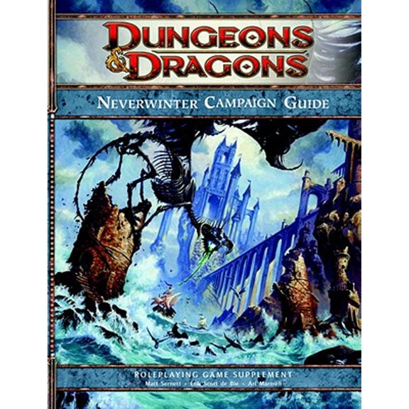 Pre-Owned Neverwinter Campaign Setting: A 4th Edition Dungeons & Dragons Supplement (Hardcover 9780786958146) by Matthew Sernett, Erik Scott De Bie, Ari Marmell