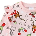 thumbnail image 5 of Dr. Seuss Grinch Sweatshirt and Flared Legging Pants Set (Baby Girls), 2 Piece Set, Sizes 12M-24M, 5 of 7