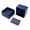 thumbnail image 4 of Tommy Hilfiger 1791449 Navy Blue Dial Brown Leather Strap 45mm Mens Watch, 4 of 4