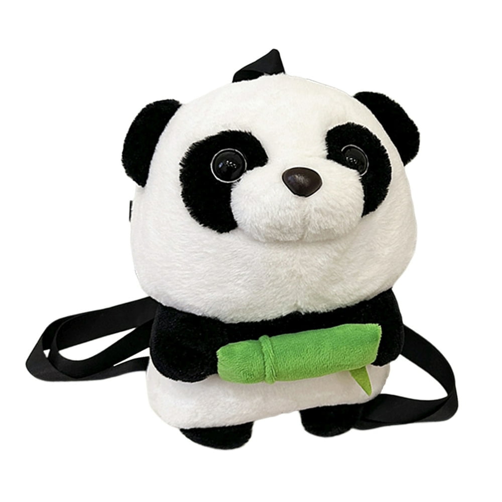 Kawaii Plush Panda Backpacks Animal Bag Girl Dolls Backpack Girls